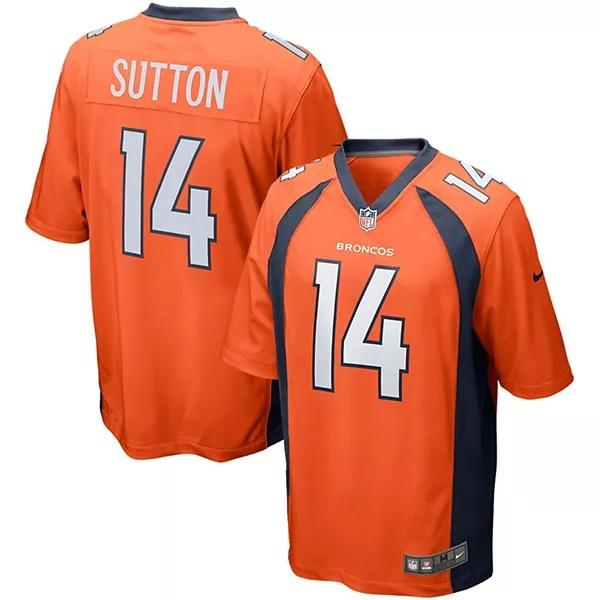 Courtland Sutton Denver Broncos Jersey football jersey product view 1