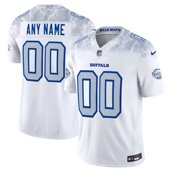 Custom Buffalo Bills 2025 Rivalries Collection Jersey - White football jersey product view 1