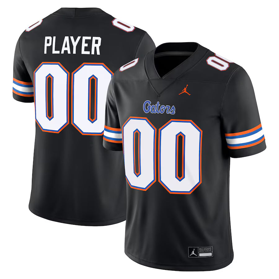 Custom Florida Gators Alternate Jersey - Black sports jersey product view 1