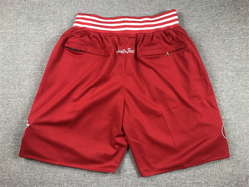 Men's San Francisco 49ers Scarlet Pocket Shorts1 football jersey product view 2