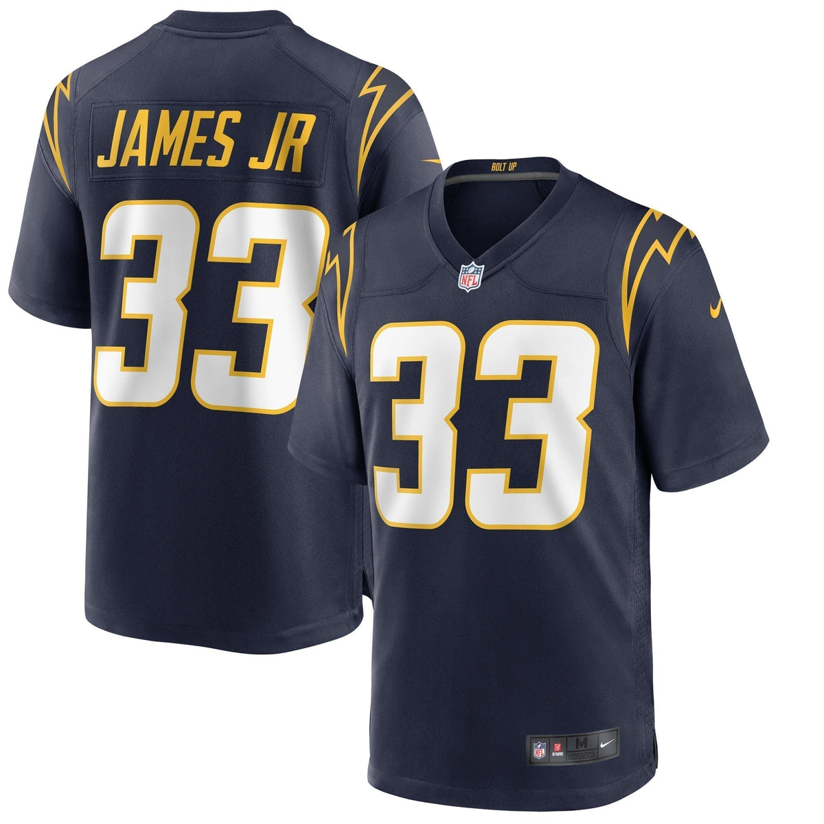 Derwin James Los Angeles Chargers Nike Alternate Game Jersey - Navy football jersey product view 1