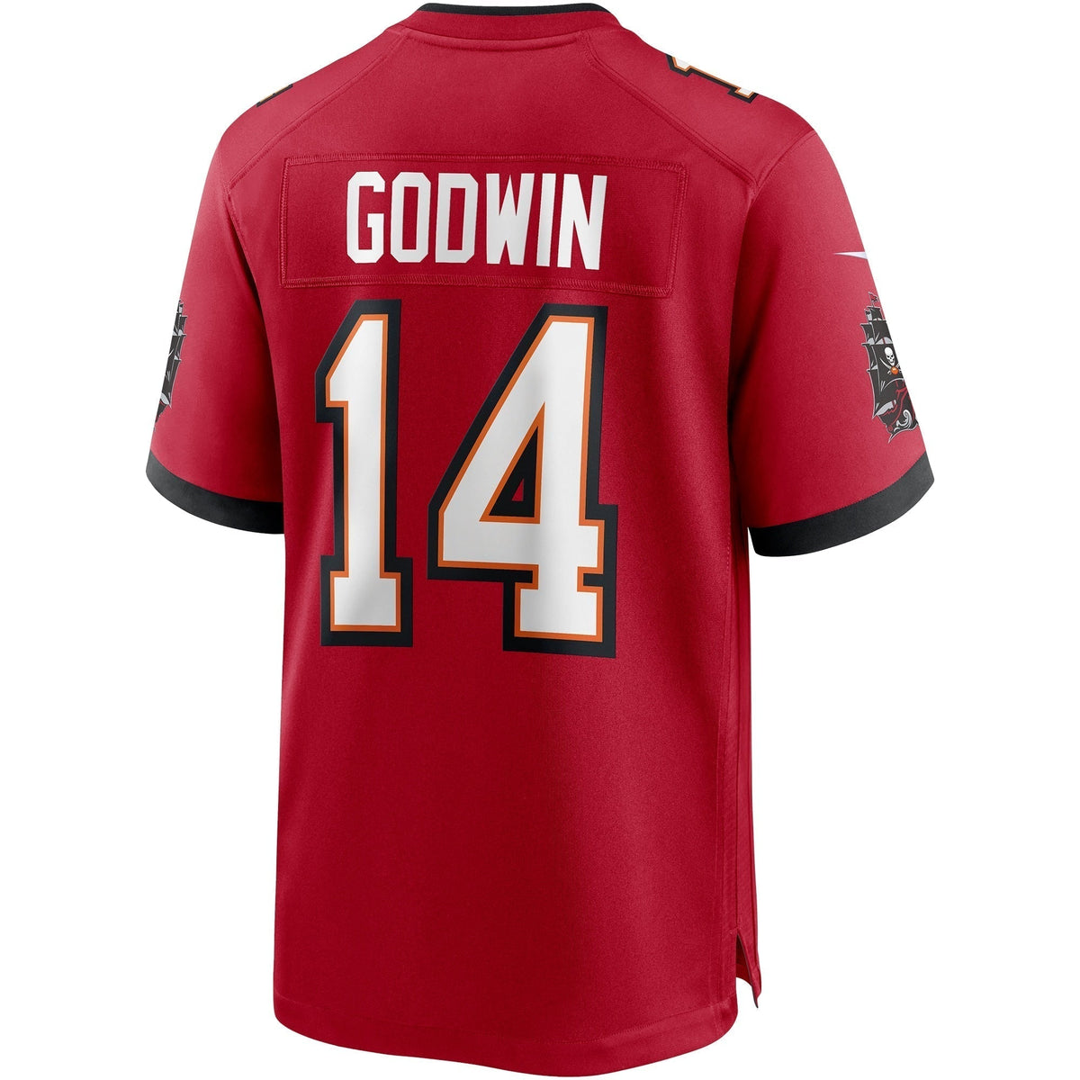 Chris Godwin Tampa Bay Buccaneers Nike Game Jersey - Red football jersey product view 3