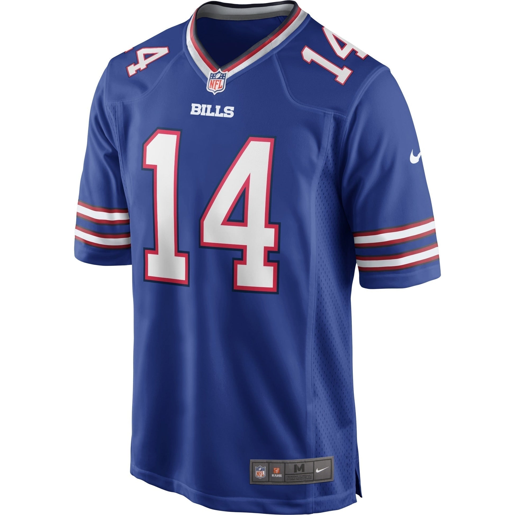 Frank Reich Buffalo Bills Nike Game Retired Jersey - Royal football jersey product view 2