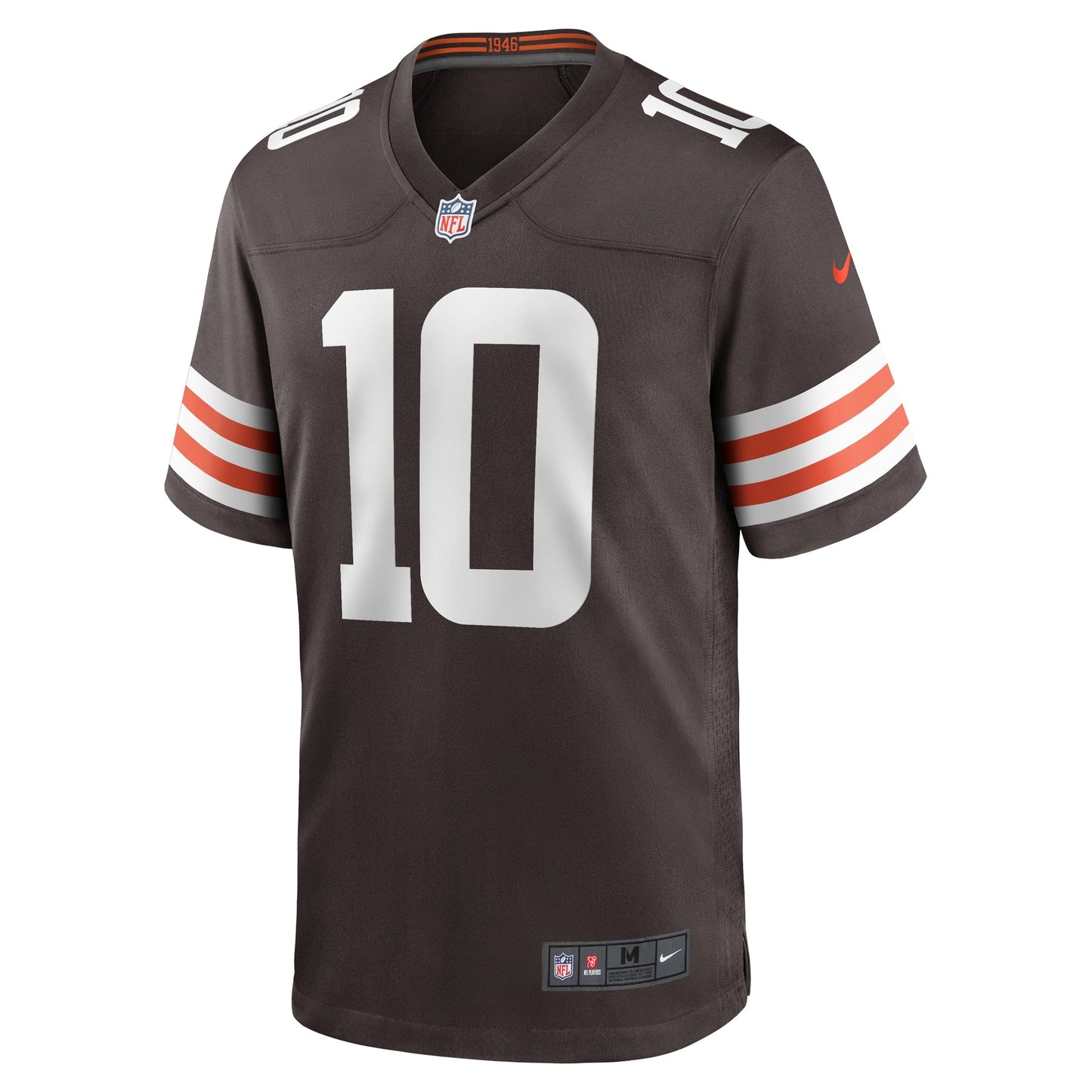 Phillip Walker Cleveland Browns Nike Team Game Jersey - Brown football jersey product view 2