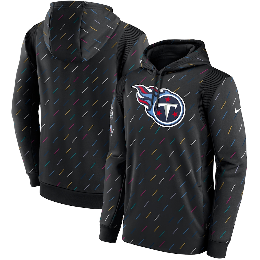 Men's Tennessee Titans NFL 2021 Salute to Service Hoodie1 Black football jersey product view 1