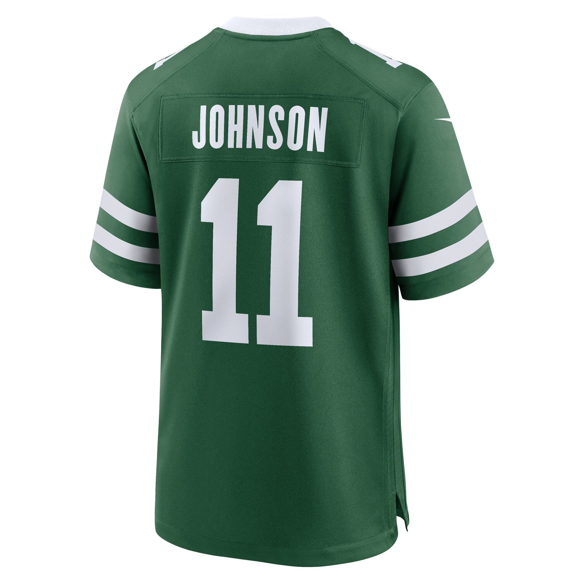 Jermaine Johnson II New York Jets Nike Team Game Jersey - Legacy Green football jersey product view 3