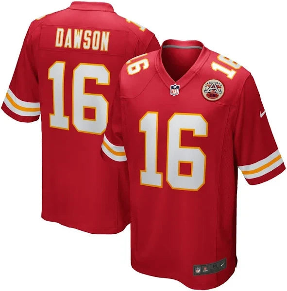 Men's Nike Len Dawson Red Kansas City Chiefs Game Retired Player Jersey football jersey product view 1