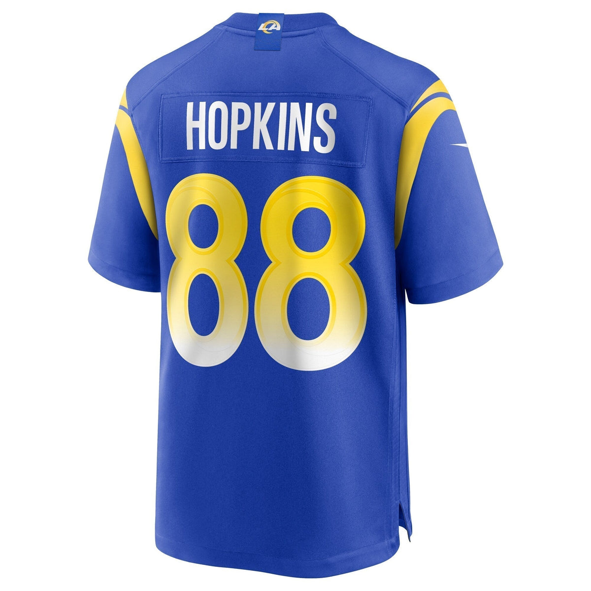 Brycen Hopkins Los Angeles Rams Nike Game Jersey - Royal football jersey product view 3