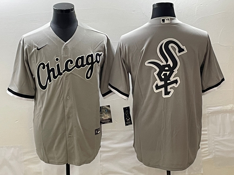 Men's Chicago White Sox Gray Replica Team Jersey1 baseball jersey product view 1