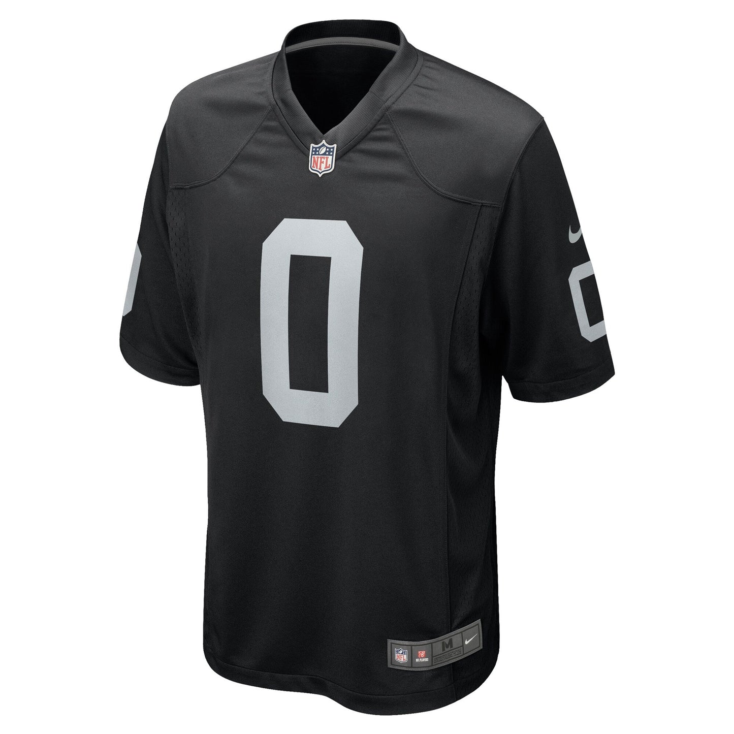 Jakorian Bennett Las Vegas Raiders Nike Team Game Jersey - Black football jersey product view 2