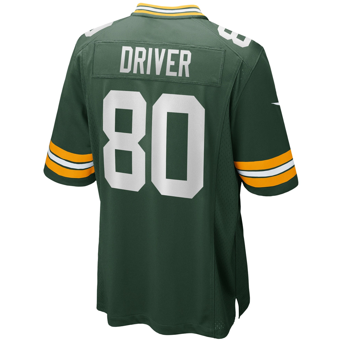 Donald Driver Green Bay Packers Nike Game Retired Jersey - Green football jersey product view 3