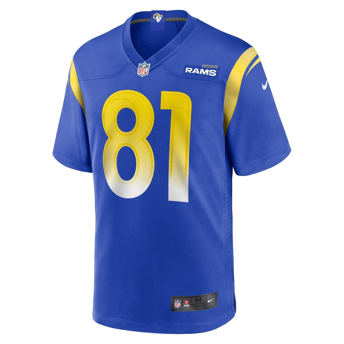 JJ Laap Los Angeles Rams Nike Game Jersey - Royal football jersey product view 2