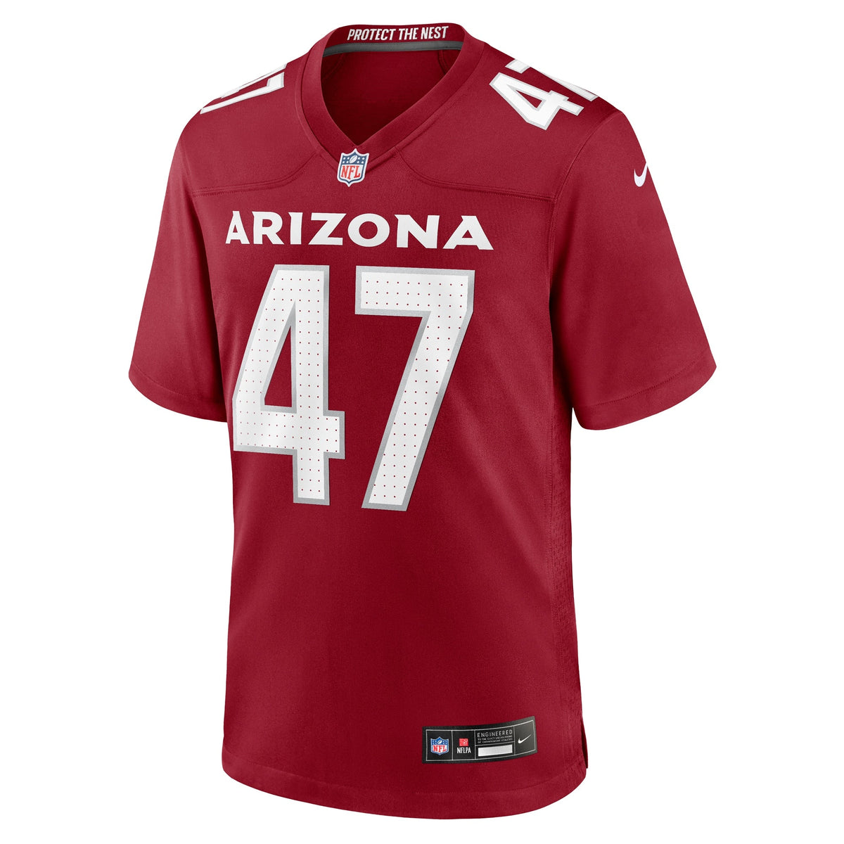 Ezekiel Turner Arizona Cardinals Nike Team Game Jersey - Cardinal football jersey product view 2