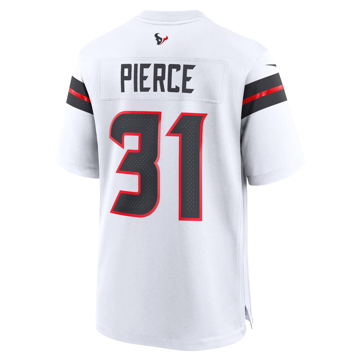 Dameon Pierce Houston Texans Nike Game Jersey - White football jersey product view 3