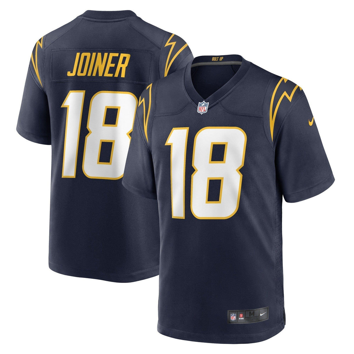 Charlie Joiner Los Angeles Chargers Nike Retired Jersey - Navy football jersey product view 1