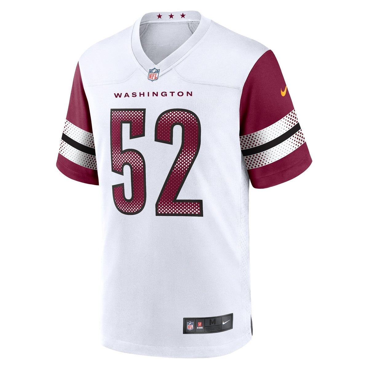 Jamin Davis Washington Commanders Nike Game Jersey - White football jersey product view 2