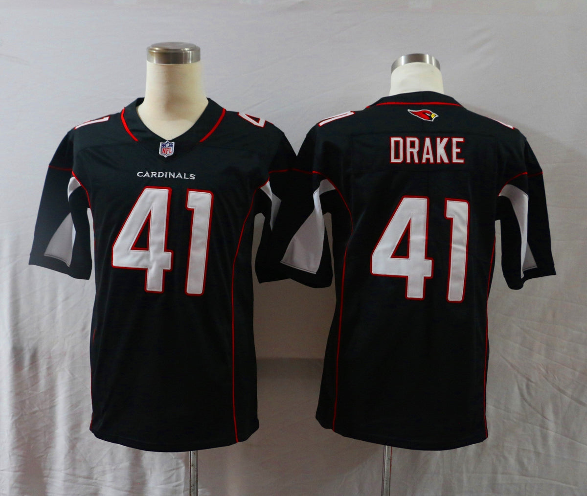 Men's Arizona Cardinals Kenyan Drake #41 Black Game Jersey1 football jersey product view 1