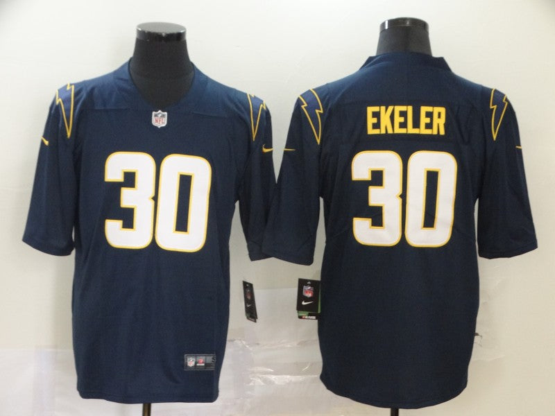 Men's Los Angeles Chargers Austin Ekeler #30 Navy Alternate Game Jersey1 football jersey product view 1