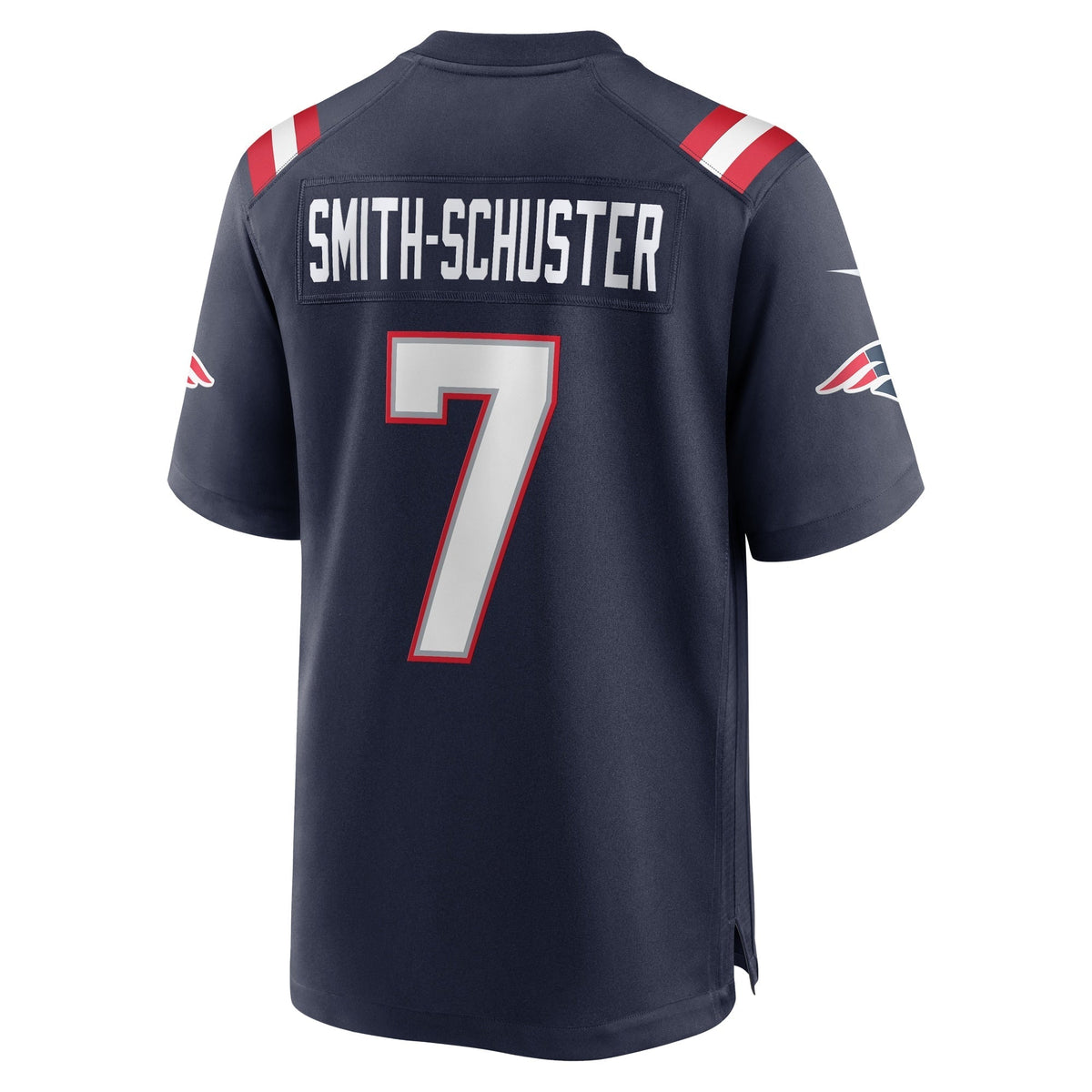 JuJu Smith-Schuster New England Patriots Nike Game Jersey - Navy football jersey product view 3
