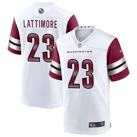 Marshon Lattimore Washington Commanders Jersey football jersey product view 1