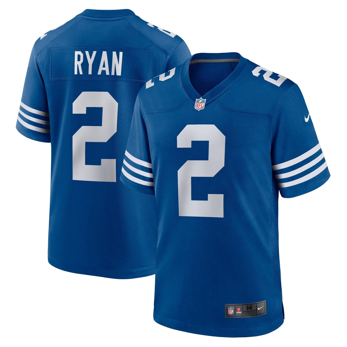 Matt Ryan Indianapolis Colts Nike Alternate Game Jersey - Royal football jersey product view 1