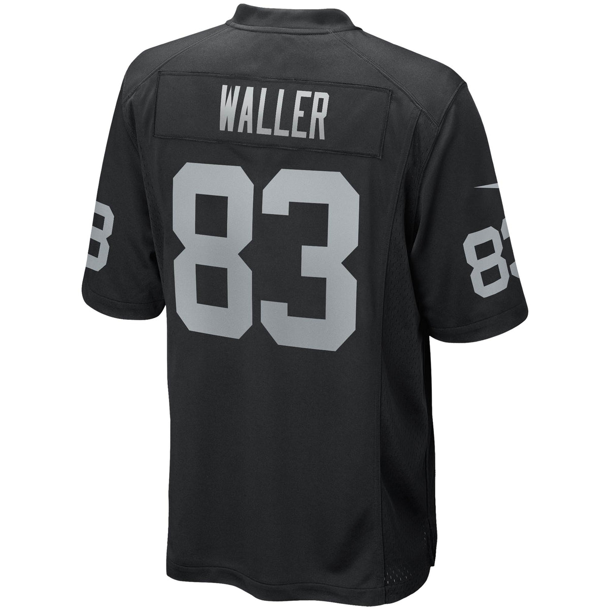 Darren Waller Las Vegas Raiders Nike Game Jersey - Black football jersey product view 3