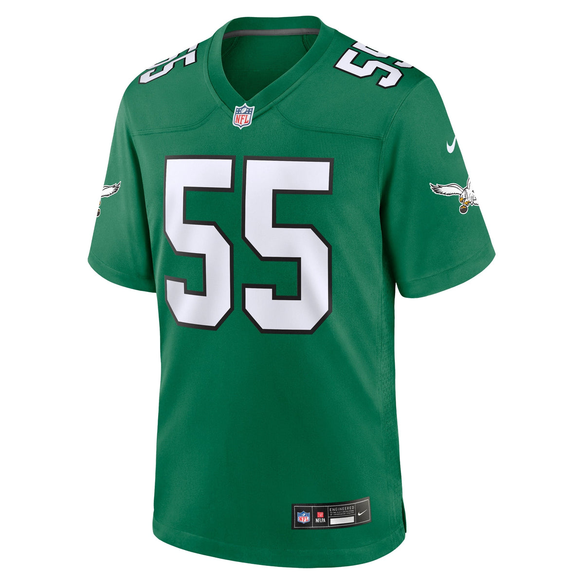 Brandon Graham Philadelphia Eagles Nike Alternate Game Jersey - Kelly Green football jersey product view 2