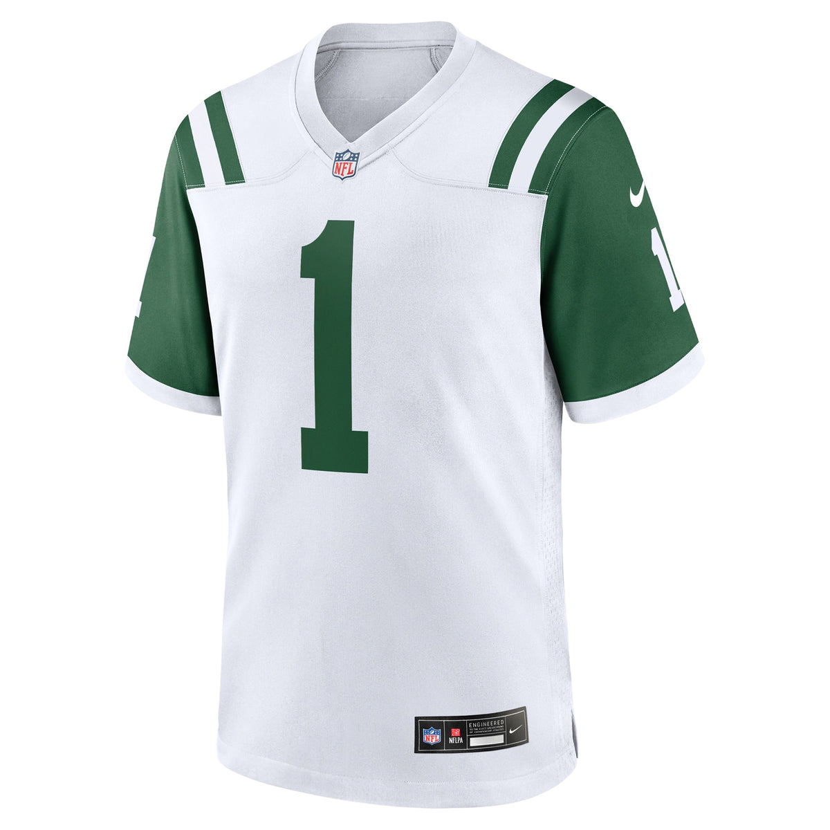 Ahmad Sauce Gardner New York Jets Nike Classic Alternate Game Jersey - White football jersey product view 2