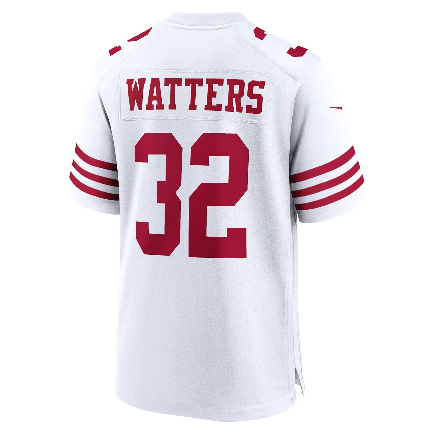 Ricky Watters San Francisco 49ers Nike Retired Game Jersey - White football jersey product view 3