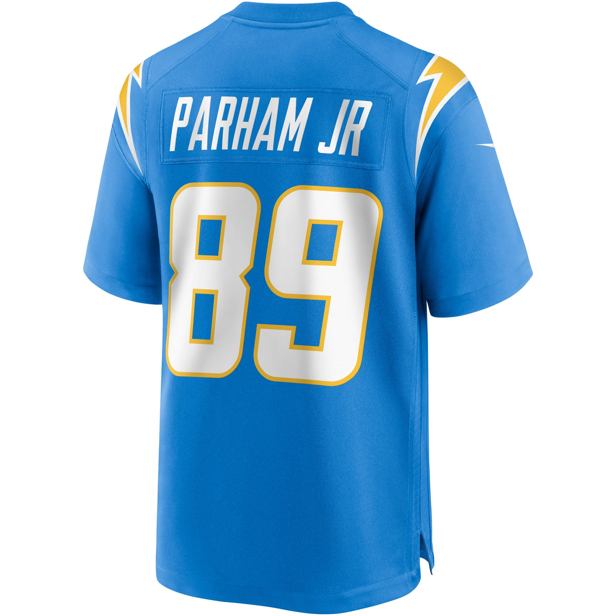 Donald Parham Jr. Los Angeles Chargers Nike Game Jersey - Powder Blue football jersey product view 3