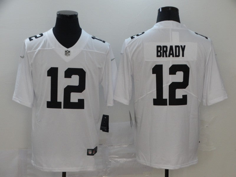 Men's Tampa Bay Buccaneers Tom Brady #12 White Alternate Game Jersey1 football jersey product view 1