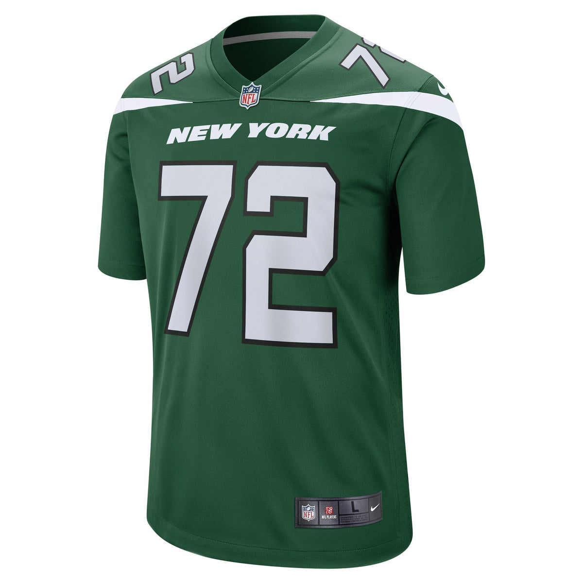 Micheal Clemons New York Jets Nike Game Jersey - Gotham Green football jersey product view 2