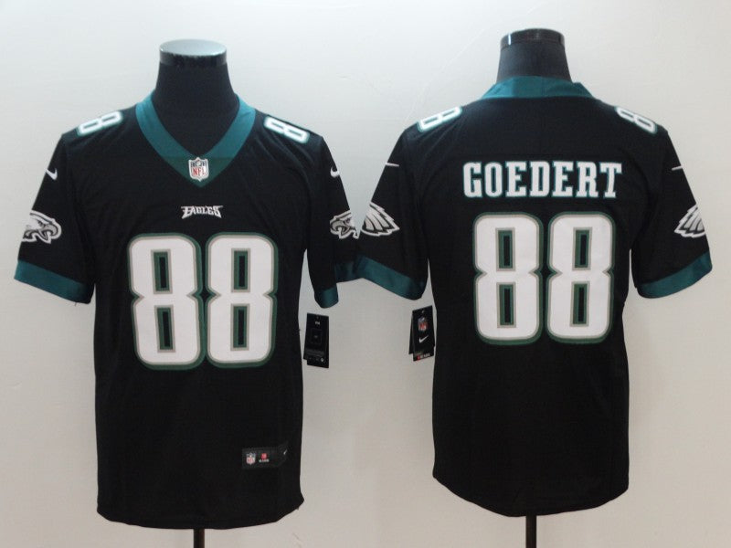 Men's Philadelphia Eagles Dallas Goedert #88 Black Game Jersey1 football jersey product view 1
