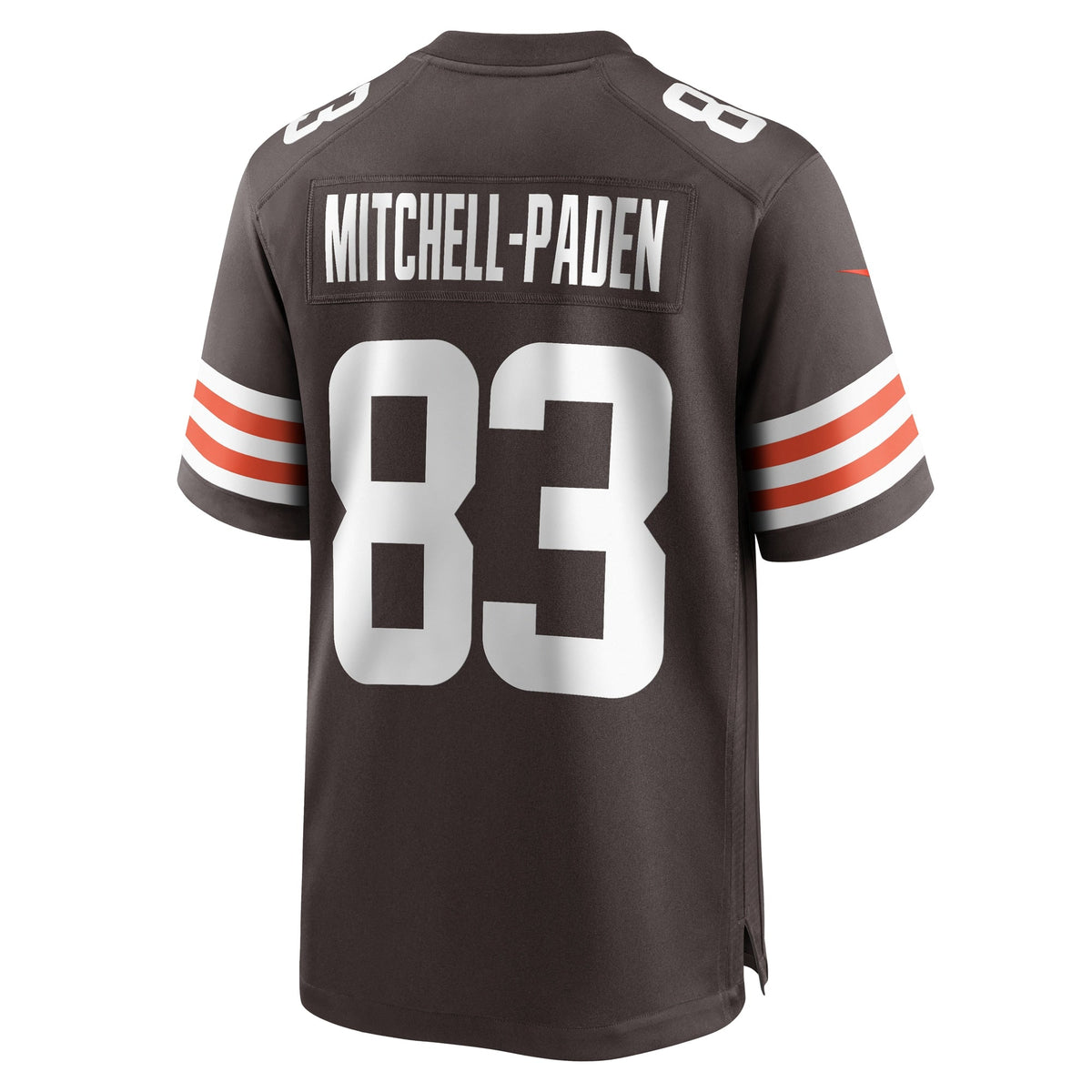 Zaire Mitchell-Paden Cleveland Browns Nike Team Game Jersey - Brown football jersey product view 3