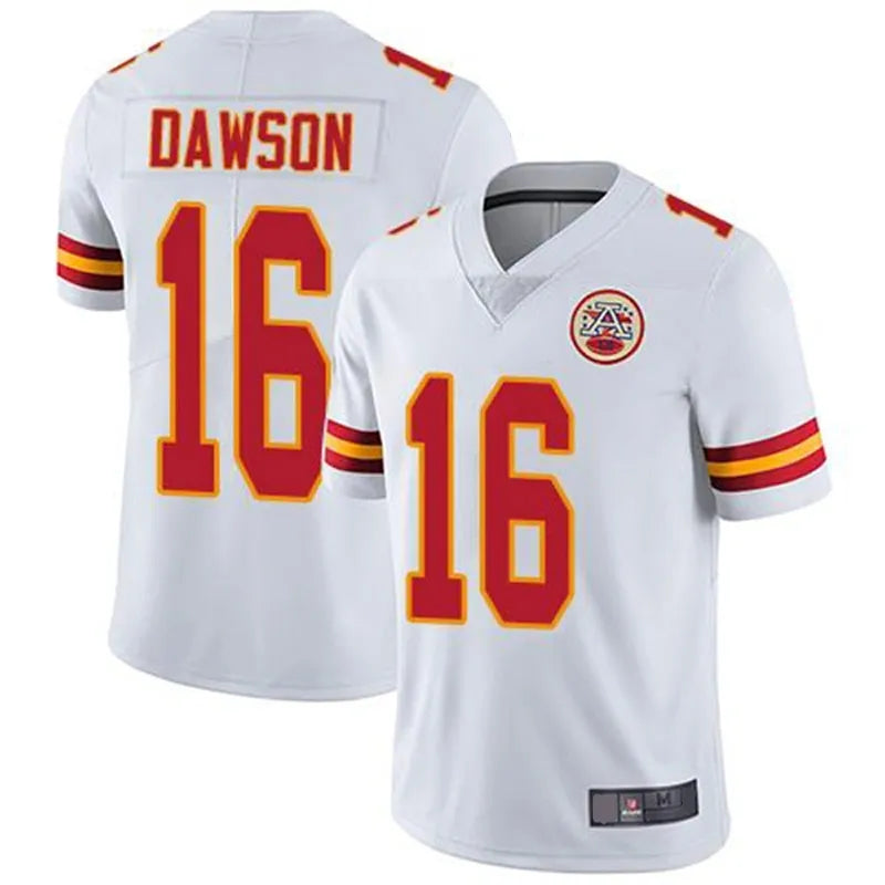Men's Nike Len Dawson white Kansas City Chiefs Game Retired Player Jersey football jersey product view 1