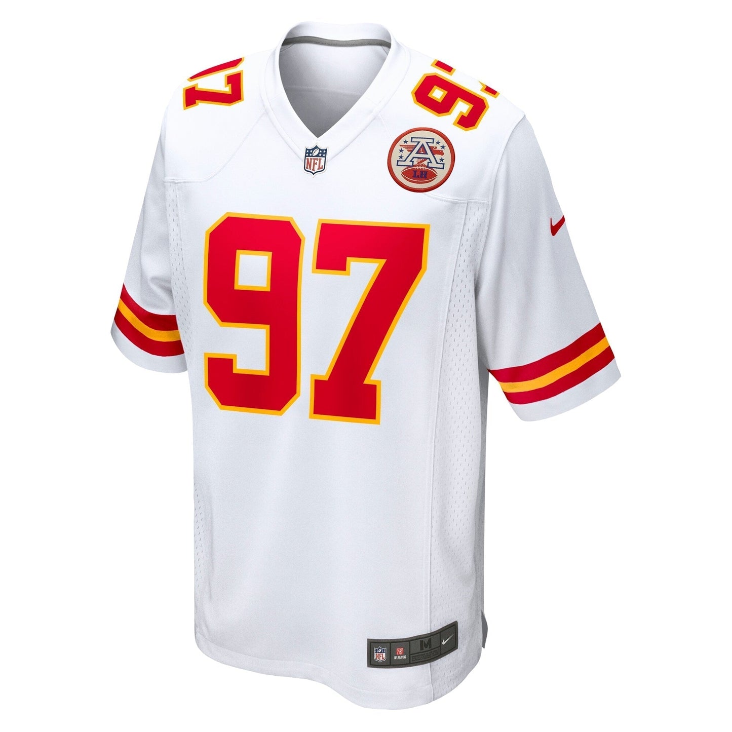 Felix Anudike-Uzomah Kansas City Chiefs Nike Team Game Jersey - White football jersey product view 2