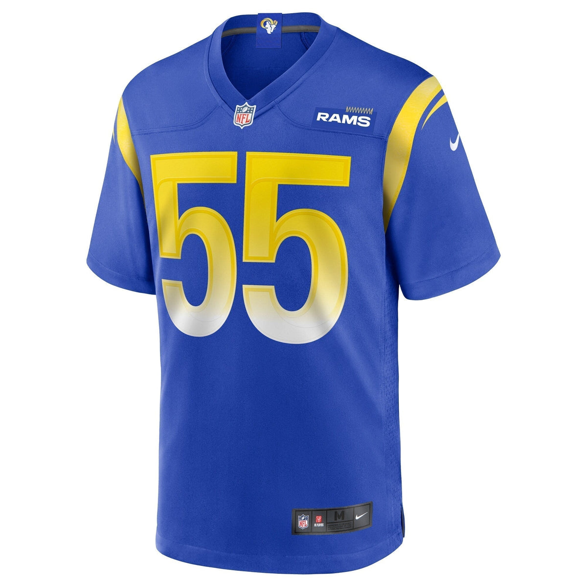Brian Allen Los Angeles Rams Nike Game Jersey - Royal football jersey product view 2