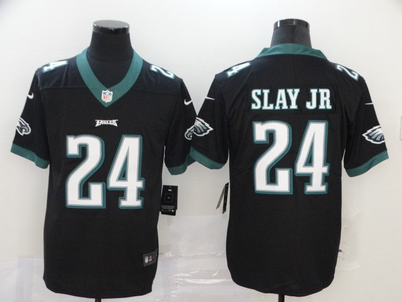 Men's Philadelphia Eagles Darius Slay Jr. #24 Black Game Jersey1 football jersey product view 1