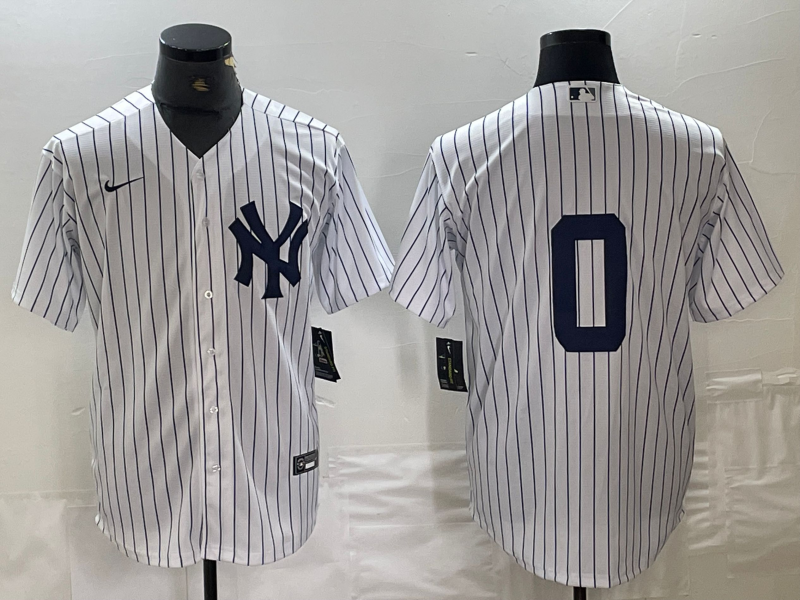 Men's New York Yankees Marcus Stroman #0 White Home Limited Player Jersey1 baseball jersey product view 1
