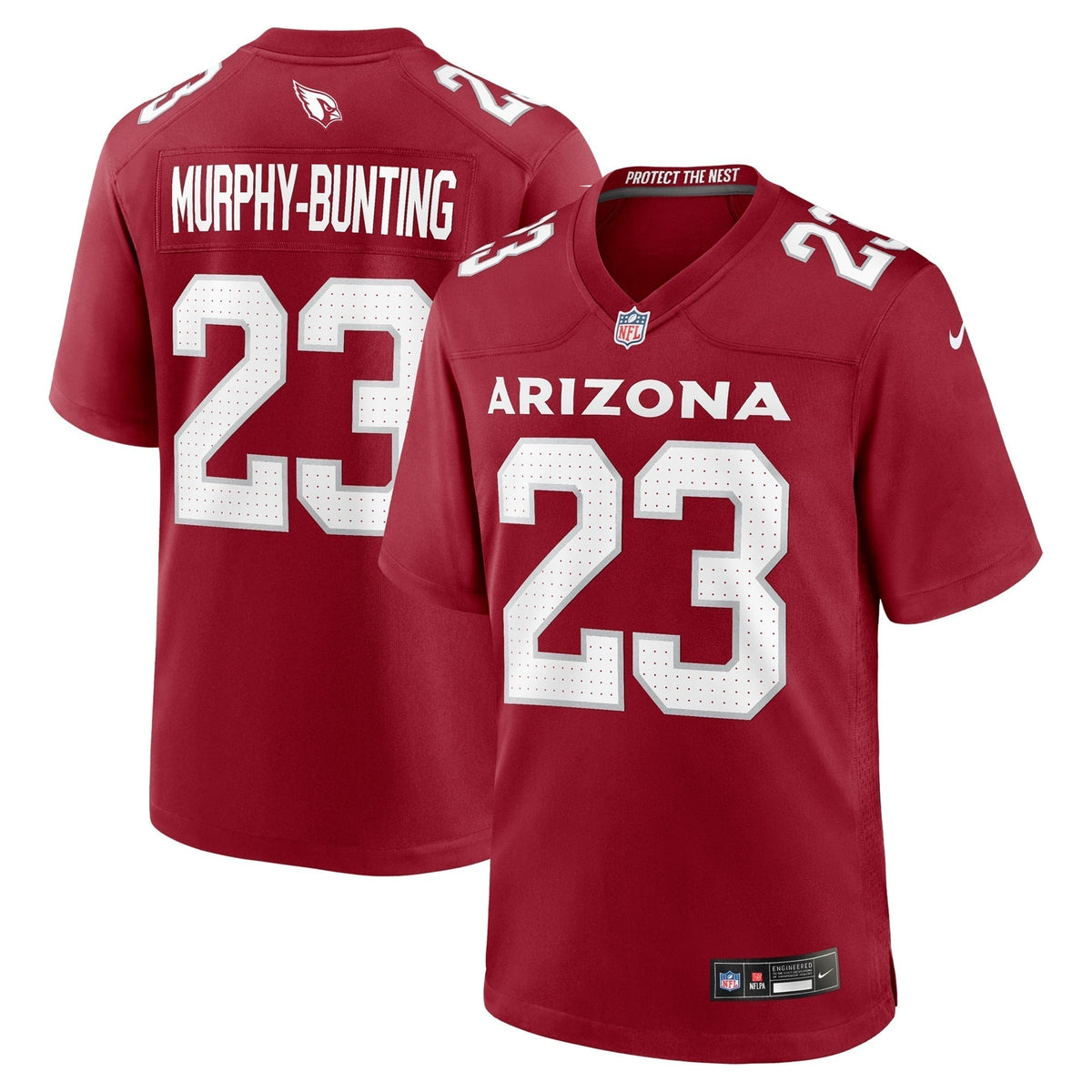 Sean Murphy-Bunting Arizona Cardinals Nike Team Game Jersey - Cardinal football jersey product view 1
