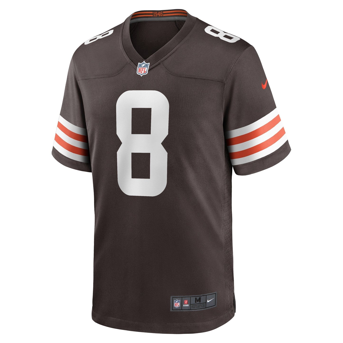 Elijah Moore Cleveland Browns Nike Game Jersey - Brown football jersey product view 2