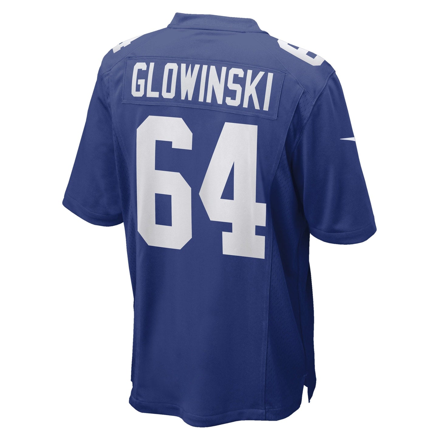 Mark Glowinski New York Giants Nike Game Jersey - Royal football jersey product view 3