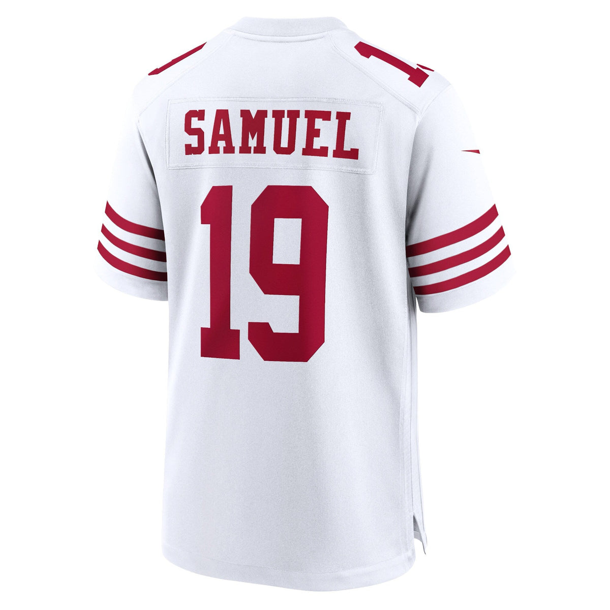 Deebo Samuel San Francisco 49ers Nike Game Jersey - White football jersey product view 3