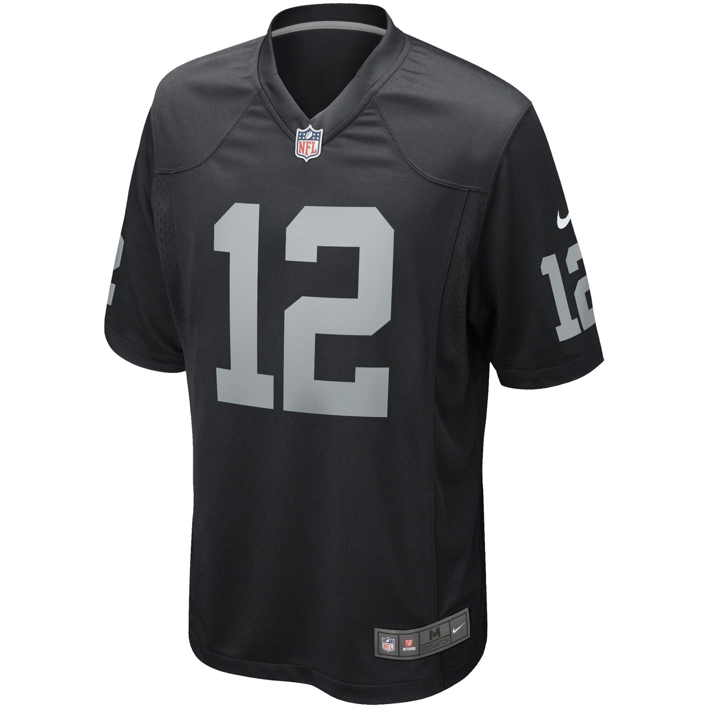 Ken Stabler Las Vegas Raiders Nike Game Retired Jersey - Black football jersey product view 2