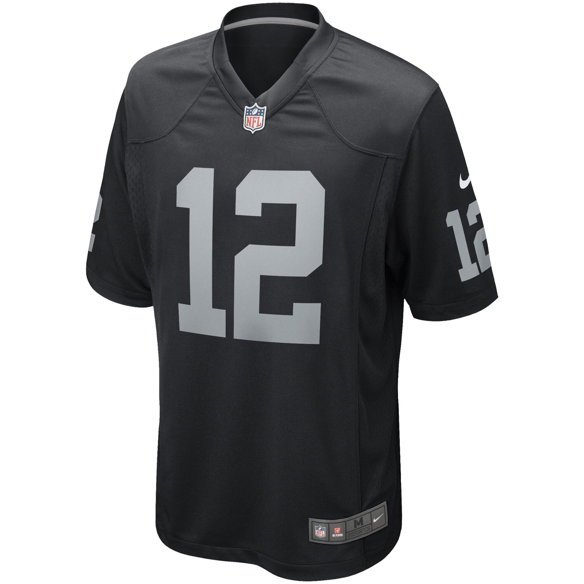 Ken Stabler Las Vegas Raiders Nike Game Retired Jersey - Black football jersey product view 2