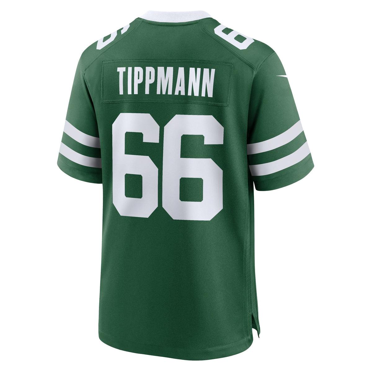Joe Tippmann New York Jets Nike Team Game Jersey - Legacy Green football jersey product view 3