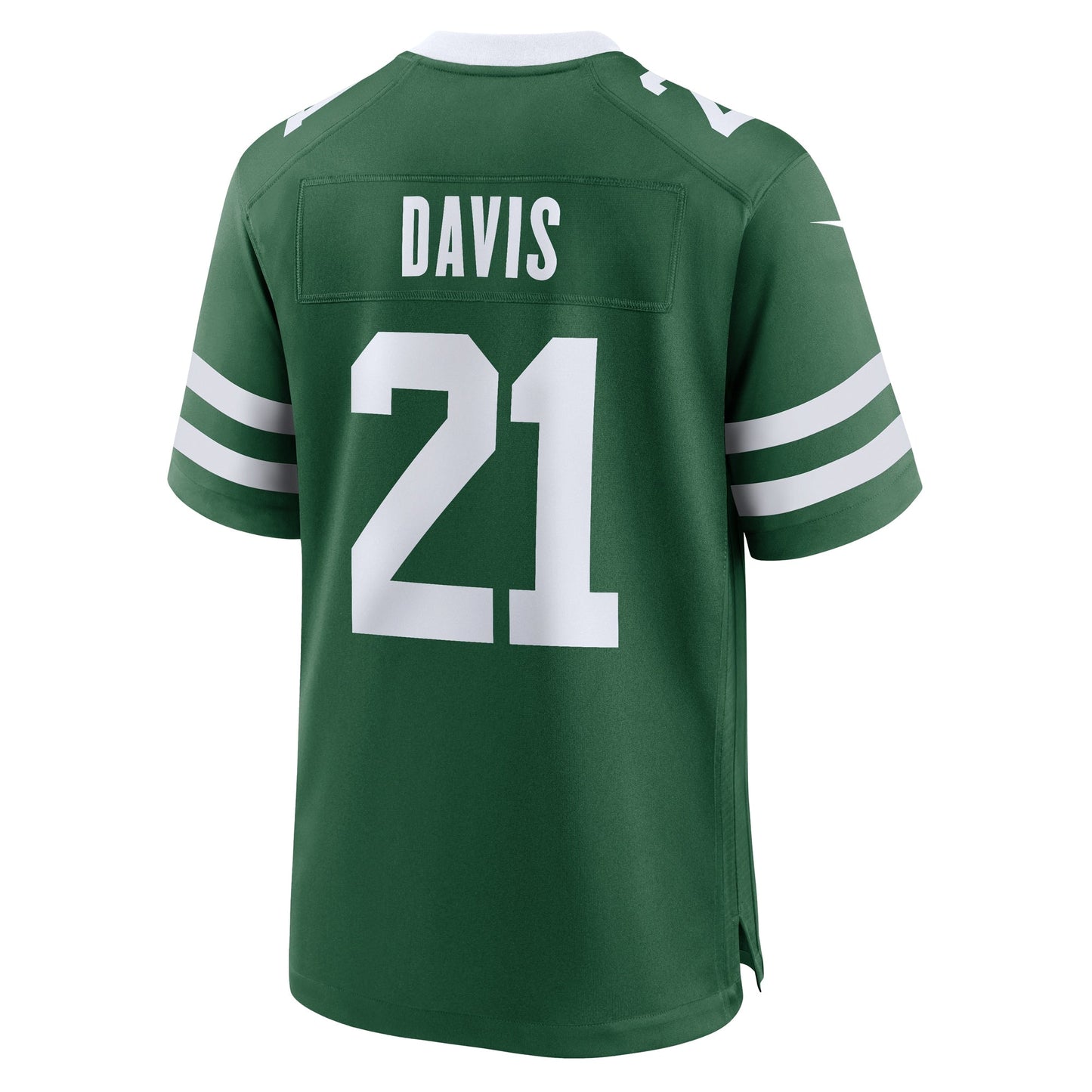 Ashtyn Davis New York Jets Nike Team Game Jersey - Legacy Green football jersey product view 3