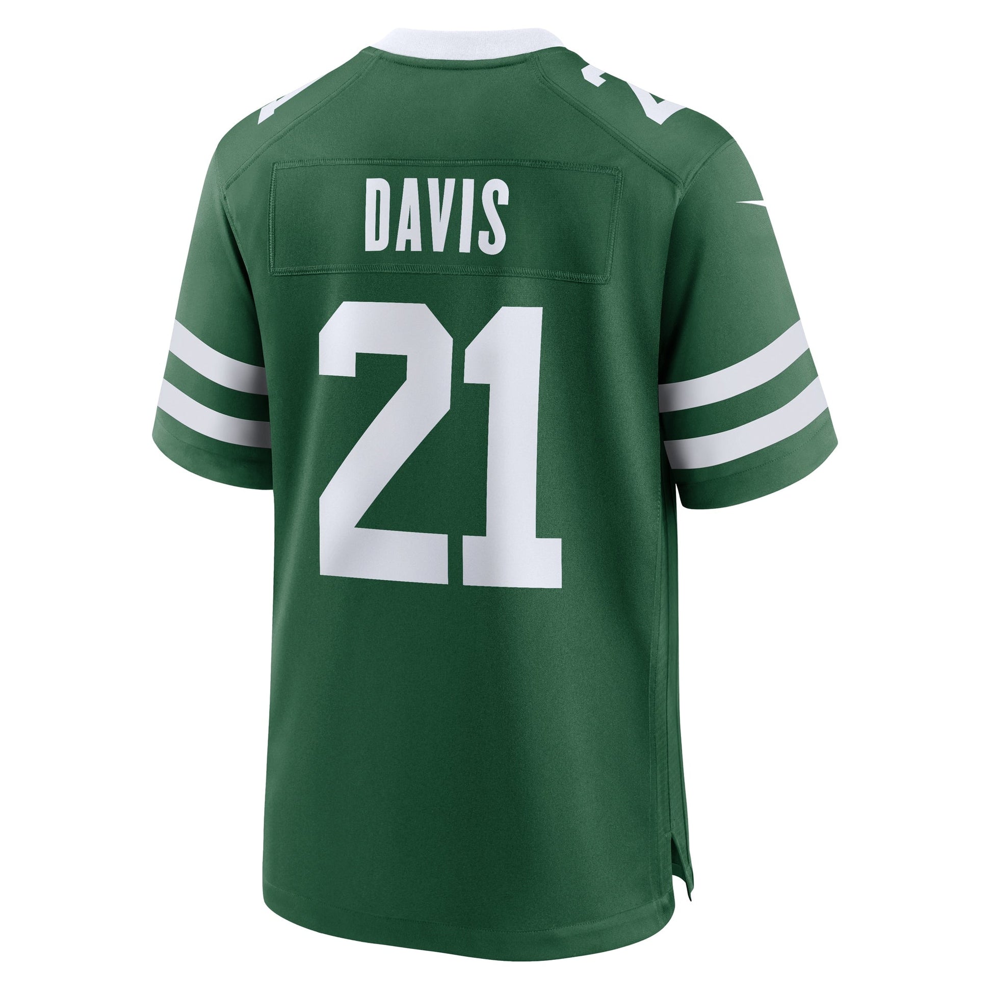 Ashtyn Davis New York Jets Nike Team Game Jersey - Legacy Green football jersey product view 3