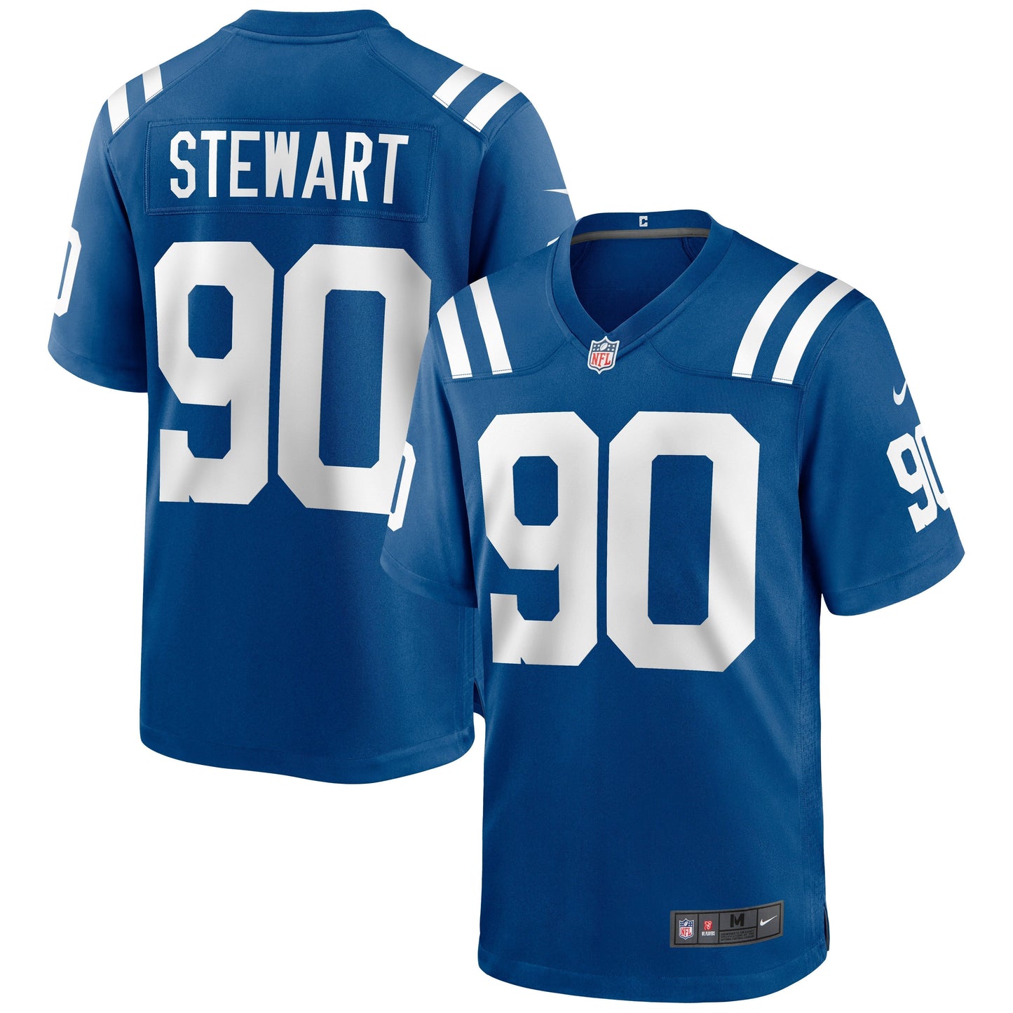 Grover Stewart Indianapolis Colts Nike Game Jersey - Royal football jersey product view 1