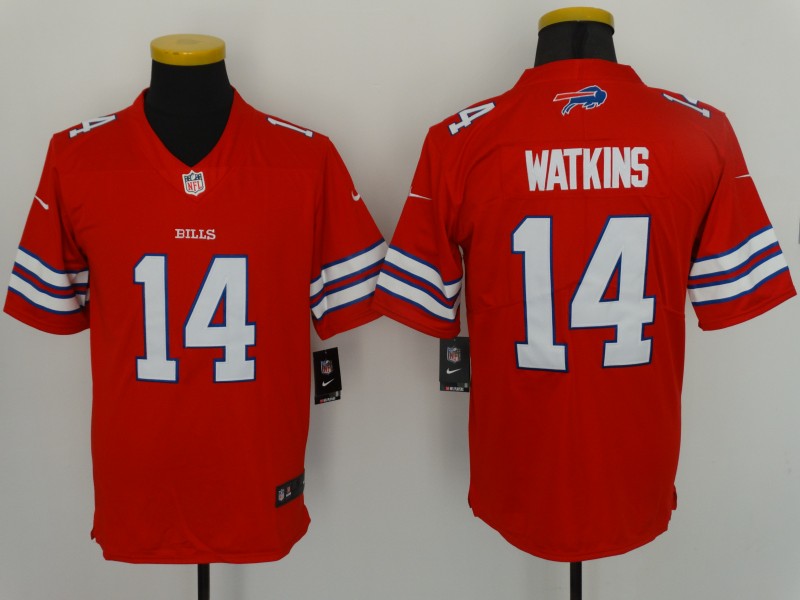 Men's Buffalo Bills Sammy Watkins #14 Red Game Jersey1 football jersey product view 1